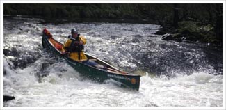 BC canoe white water leader assessment picture