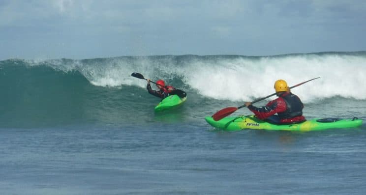 Surf Kayak Leader Assessment