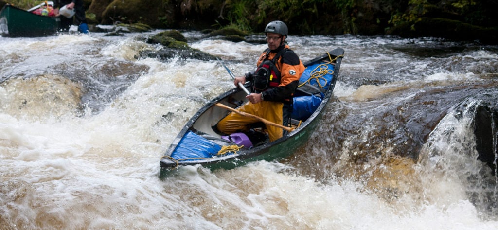 advanced canoe leader white water training