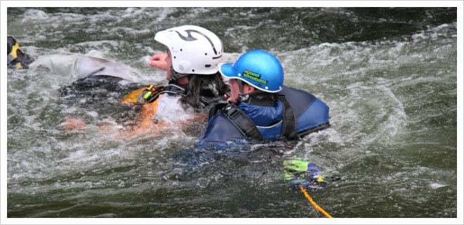 BCU White Water safety and rescue (WWSR) picture